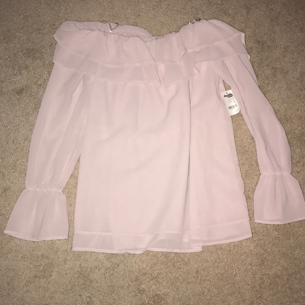 Charlotte Russe Off the Shoulder Top
